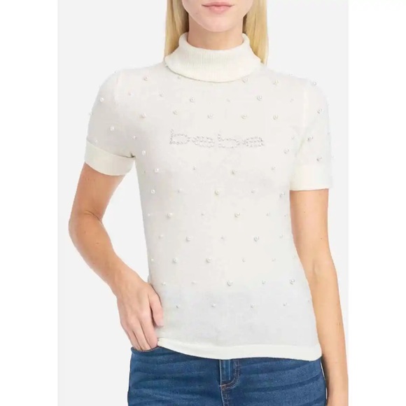 Bebe Cloud Pearl Turtleneck - Picture 2 of 6